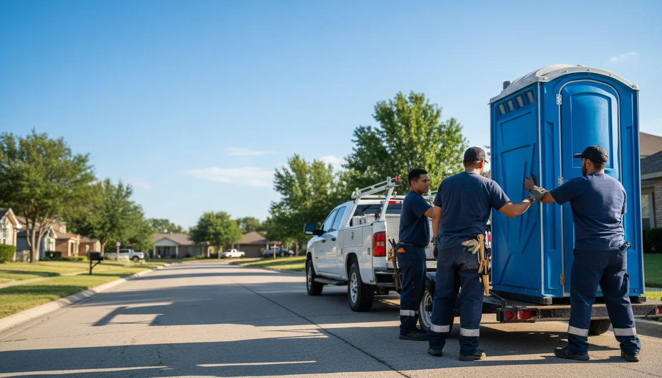 Portable Toilet Rental in Cordell, OK near me